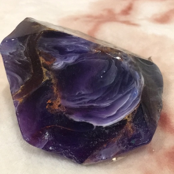 Azurite Malachite Scented Soap Rocks 6oz NWT - Picture 2 of 10